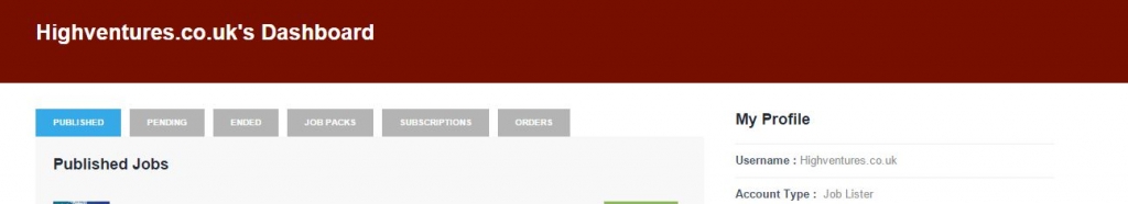 Highventures Dashboard